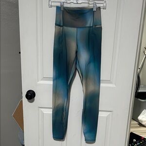 Calia blue and grey Leggings NWOT
